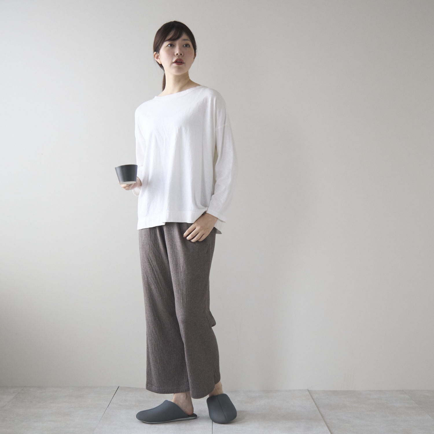 TUTIE./接結 ワイドパンツ